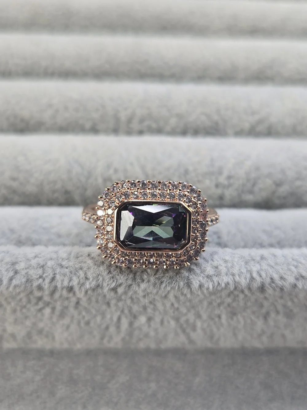 Size 8 Raimbow Topaz Imagine This RBP6387 June Rose Gold Plated Bomb Party